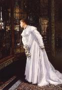 James Tissot THe Staircase painting
